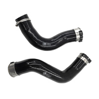 2 x Intercooler Hot & Cold Side Silicone Hose Fit For Nissan Navara D23 NP300 2.3L M9T Turbo