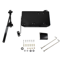 Dual Battery Tray Fit For Nissan GU Patrol 3.0litre 4.2litre Diesel TDI Intercooled Black