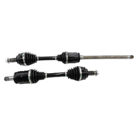 Pair Front CV Joint Axle Drive Shafts Left & Right Hand Side Fit For BMW X5 E53 2001-2007