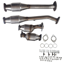 4 x Catalytic Converter Set Fit For Nissan Frontier 2005-2014 Pathfinder 4.0L 2005-2012