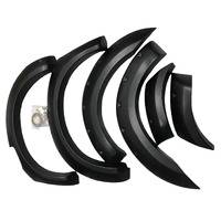 Fender Flares Jungle Style Wrinkle Black 6 PCS For Ford Ranger PX1 2011-2015