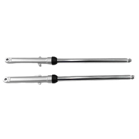 2 Pcs 27In Front Fork Oil Shocks Absorber Stainless Steel Fit For CG125 CT90 CT110