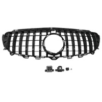 Gloss Black GT Style Grille Fit For Mercedes E-Class W213 S213 C238 A238 2016-2020