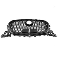 Black Front Bumper Grill Upper Grille Cover Fit For Mazda 3 Axela 2017-2018