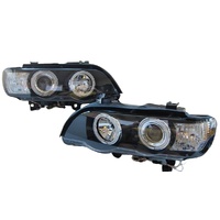 CCFL Angel-Eyes Projector Head Lights Fit For BMW X5 E53 PRE LCI 2000-2003