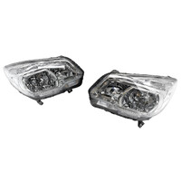 Pair Head light Lamp Fit For Holden Colorado RNon-Projector 06/2012-06/2016 