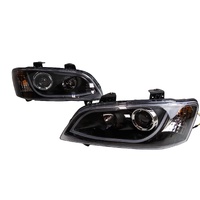 3D DRL LED Projector Headlights Fit For Holden Commodore VE HSV SV8 S1 2006-2010