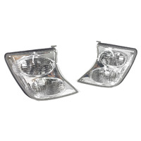 Corner Indicator Park Light Fit For Nissan Patrol GU Y61 Series 2 Chrome 2001-2007