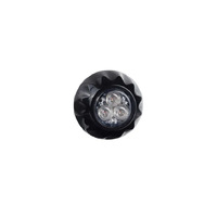 Narva High Powered LED Warning Light (White) - 3 x 1W LEDs