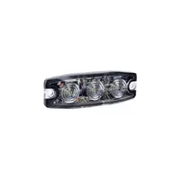 Narva High Powered Low Profile LED Warning Light (White) - 3 x 1 Watt LEDs