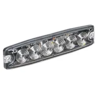 Narva High Powered Low Profile LED Warning Light (White) - 6 x 1 Watt LEDs