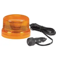 Narva Eurotech Low Profile LED Strobe/Rotator Light (Amber) 6 Selectable Flash Patterns