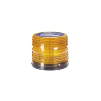 Narva Hi Optics Quad Flash Strobe Light (Amber) Low Profile Flange Base 12 Or 24V Dual Voltage