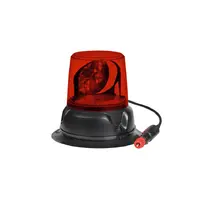 Narva 12/24 Volt Led LED Rotating Beacon (Red) Magnetic Base