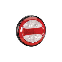 Narva 9-33V Model 43 LED Rear Direction Indicator And Reverse Lamp With Red Led Stop/Tail Ring