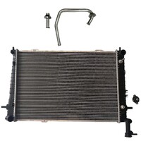 Aluminium Radiator With Cap Fit For Kia Sportage KM 4Cyl 2.0L 6Cyl 2.7L 05/2005-07/2010