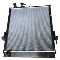 Aluminum Core Plastic Tank Radiator Fit For Isuzu NPR400 NPR300 NQR300 2004-2007