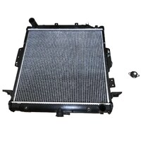 Radiator With Cap Fit For Toyota Landcruiser 70 78 79 Series 1985-2006