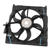 Radiator Thermo Cooling Fan Assembly Fit For BMW X5 E70 X6 E71 E72 400W 2007-2014