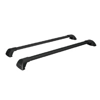 Black Aerodynamic Cross Bar Roof Rack Fit For Ford Territory 2004 - 2016 Lockable