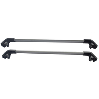 Roof Rack Cross Bar Fit For Mazda CX5 2012-2017 Alloy Clamp Onto Flush Rail Baggage Holder Racks