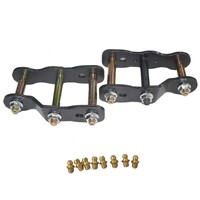 FIT FOR TOYOTA HILUX N80 2016- EXTENDED GREASABLE SHACKLES 2" INCH 50MM LIFT KIT