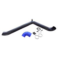 4" Black Stainless Steel Snorkel Kit Fit For Landcruiser 76 78 79 Series VDJ 4.5L V8 Engine 2007-O