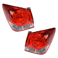 Pair Tail Light Rear Lamp Fit For Holden Cruze JG JH 4 Door Sedan 2009-2017