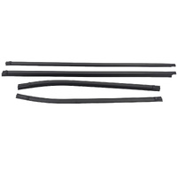 4 x Weatherstrips Rubber Window Seals Fit For Isuzu Dmax 2012-2018