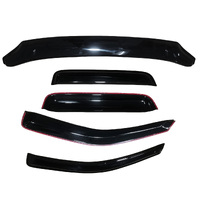 Bonnet Protector & Weathershields Visor Fit For Isuzu Dmax 2007-2012