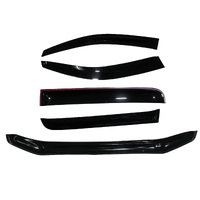 Bonnet Protector & Weathershields Window Visors Fit For Toyota Hilux 2005-2011